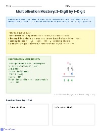 Double-Digit Multiplication Practice