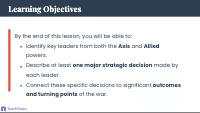 Lesson Summary and Homework