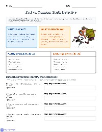 Fact and Opinion Detective