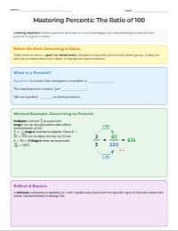 Understanding Percents: Ratios and Proportions