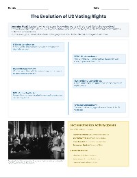 Voting Rights Through Time