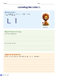Letter L Fun Pack