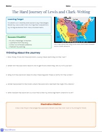 Writing-Challenges of the Lewis and Clark Expedition