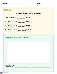 I HAVE GOT Adjectives Practice