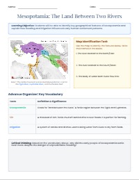 Geography and Life in Ancient Mesopotamia