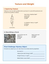 Exploring Properties of Matter