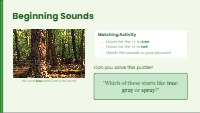 Fun Phonics and Grammar Practice Slides