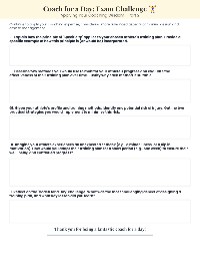 Designing a Training Plan