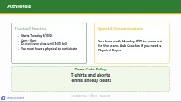 Boys PE Handbook and Routines Presentation