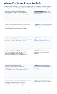 add scaffolds into each line and analtsis questions to guide the stduent son thei ranalysis