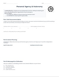 Autonomy Self-Check