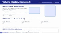 Exploring Volume with Cubey: Two-Day Lesson