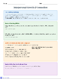 Interpersonal Skills Development Roadmap