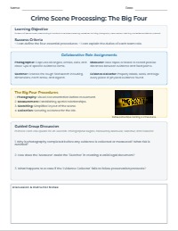 Crime Scene Processing Procedures