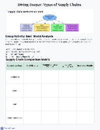 Exploring Supply Chain Types