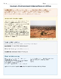 African Land Degradation Analysis