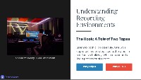 Understanding Recording Environments