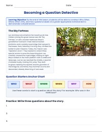 Asking Great Questions About Stories