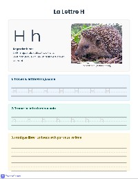 French Alphabet Practice Pages