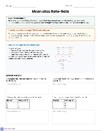 Menguasai Konsep Rata-Rata (Mean)