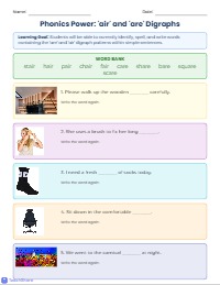 Mastering the 'are' and 'air' Sound
