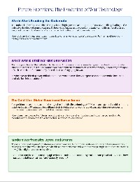 Analyzing Strategic Advantages