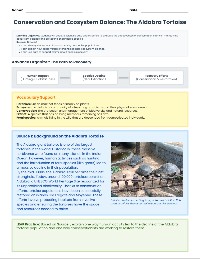 LEAP Practice Test: Ecosystems and Conservation