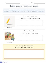 Identifying Classroom Objects and Tools