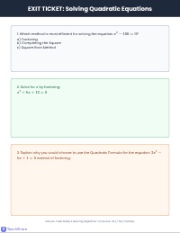 Mastering Quadratic Equations: A Guided Path