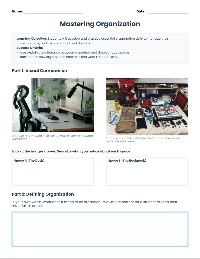 Organization Skills Unit