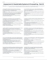 Earth Resources and Human Impact Assessments