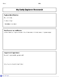 Early Explorer Biography Reflection