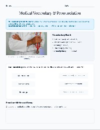 Medical Words We Say