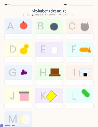 Alphabet and Number Practice