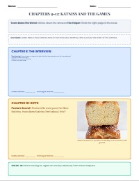 Customized | Hunger Games Chapters 9-12 Collaborative Quest