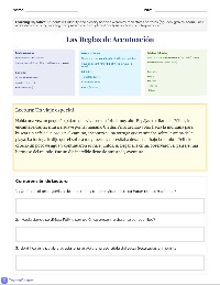 Acentuación y Comprensión