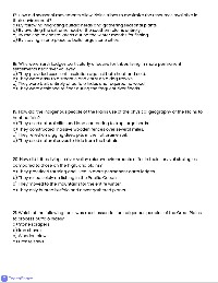 Great Plains Indigenous Peoples Test