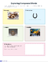 Compound Words Visual Assessment