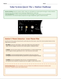 Solar System Quest Game