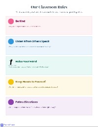 Classroom Rules