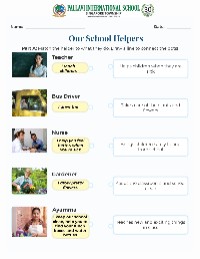 Learning About School Helpers