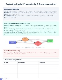 Understanding ICT Tools and Functions