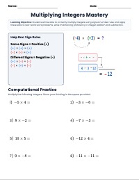 Mastering Integer Multiplication and Review