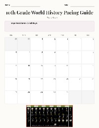 October Curriculum Pacing Guide