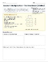 Multi-Digit Computation Building Sessions