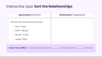 Mastering Synonyms and Antonyms in Writing