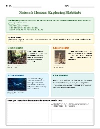 Animal Habitats Explorer