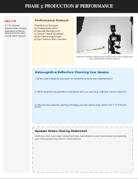 Proposal Essay Presentation Blueprint and Scripting