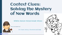 Mastering Context Clues for 4th Grade