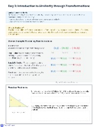Transforming 2D Figures Intervention